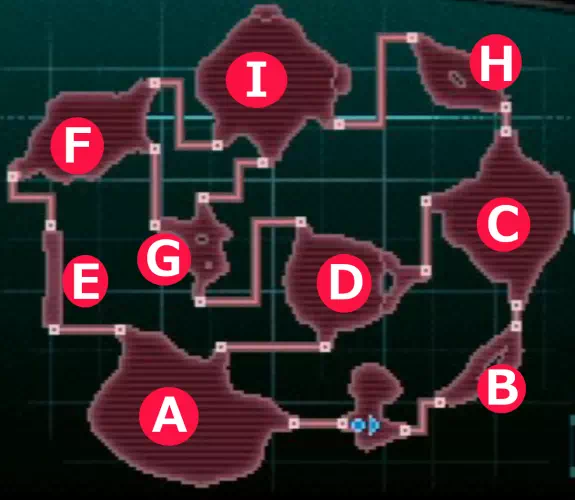 「怪獣バスターズ」アペヌイのMAP