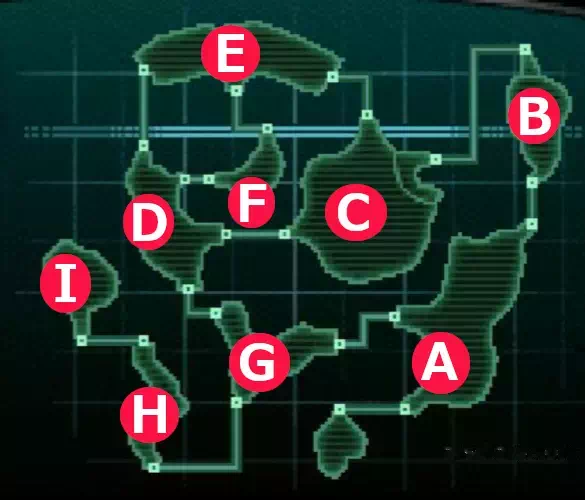 「怪獣バスターズ」レラトーニのMAP