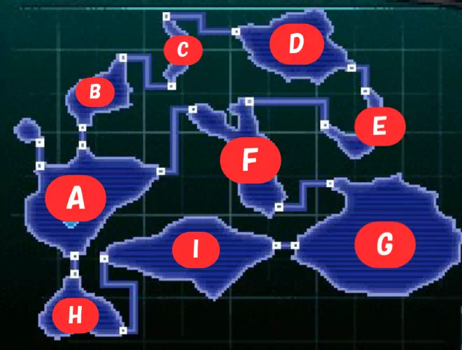 「怪獣バスターズ」ワッカのMAP