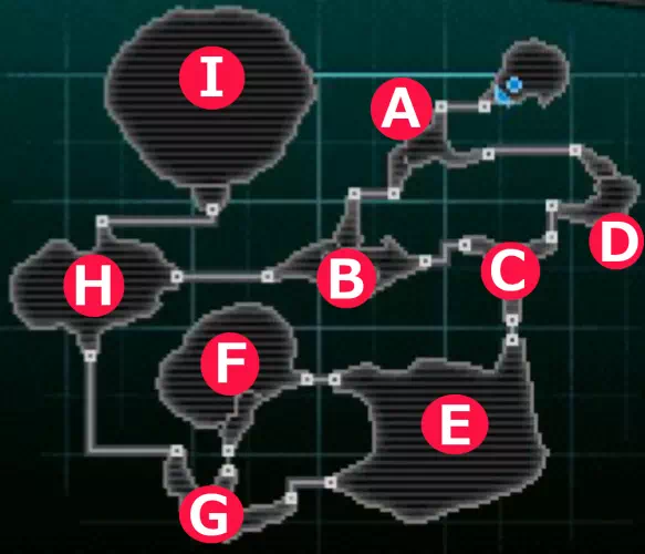 「怪獣バスターズ」レラトーニのMAP